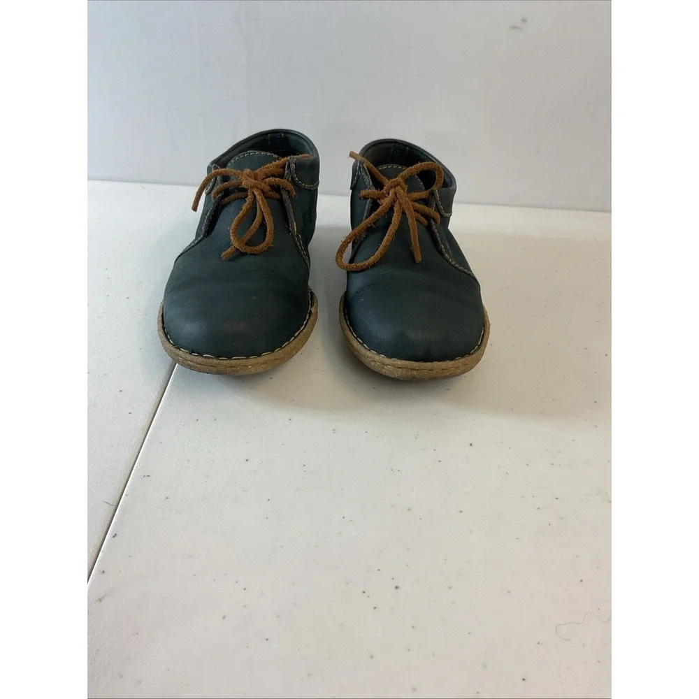 Born Nuala Blue Nubuck Leather‎ Booties Women 9US/40.5 EU Casual Comfy